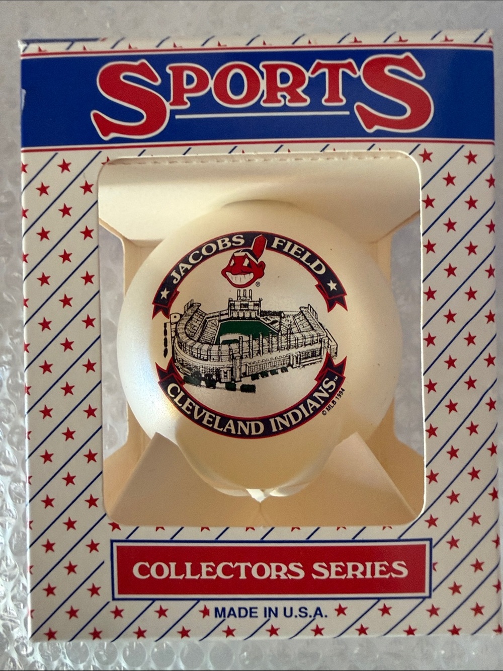 Jacob’s Field/Cleveland Indians Collectors Series ornament in box